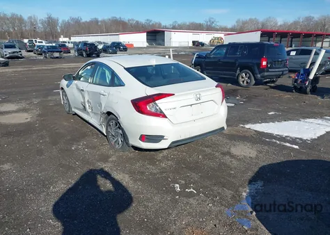 2018 Honda Civic Ex z USA, uszkodzony, nr VIN 2HGFC2F71JH529652